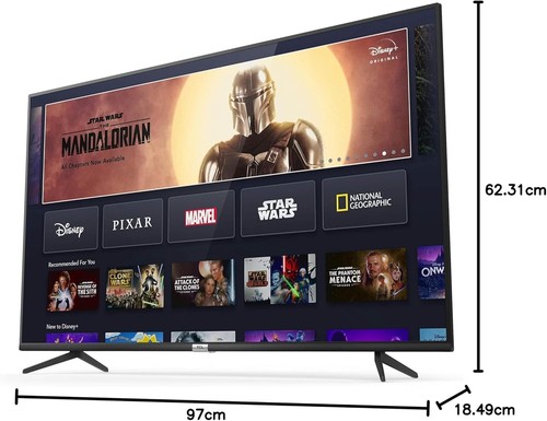 Tcl 43bp615 led - 43bp615, (108cm)
