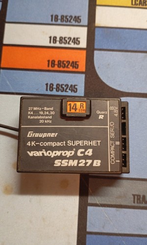 Graupner ssm mhz band - c4-x,