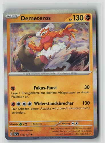 Demeteros 110 191 holo rare - holo,