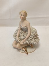 50er / 60er Jahre DDR Bisquit Porzellan Figur Ballerina Wagner & Apel 