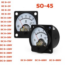1V-800V DC Analog Voltmeter