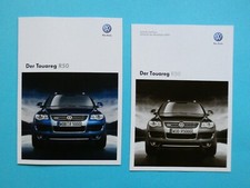 Prospekt / Katalog / Broschüre mit Preisliste - VW Touareg - R50 - 10/08