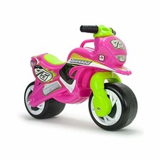 Injusa Rutschauto Rutscher Laufrad Motorrad Correpasillos Tundra Tornado Pink