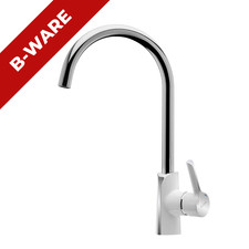 360° Küchenarmatur Wasserhahn Küche Einhandmischer Wassersparend Hochdruck Weiß