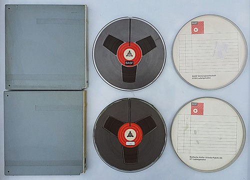 Basf tonbänder 18cm 1801 lp - 2,