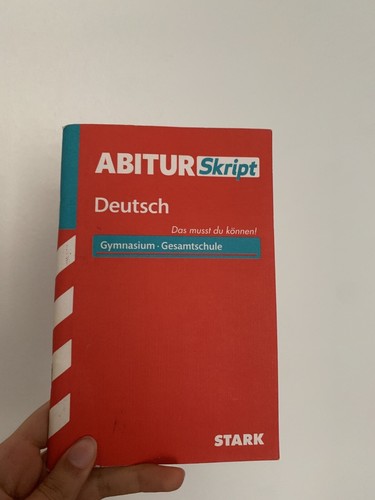 Abiturskript deutsch - , |
