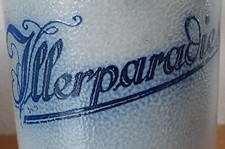 Steingut Bierkrug 1 Liter