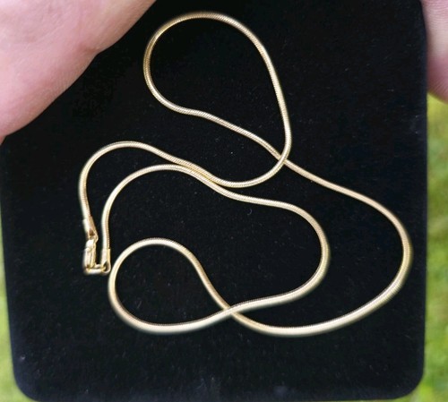 585 gelbgold halskette - 585,