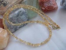 Citrin kette 4mm - 3,5-4mm, fac