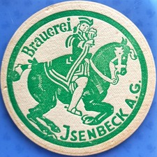 Alter Bierdeckel VK Brauerei Isenbeck A.G. Hamm um 1935