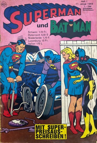 Superman batman heft 1969 - /,