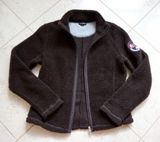 Napapijri Dicke Warme Teddy Jacke Gr XS S 34 auch 164 Mädchen braun