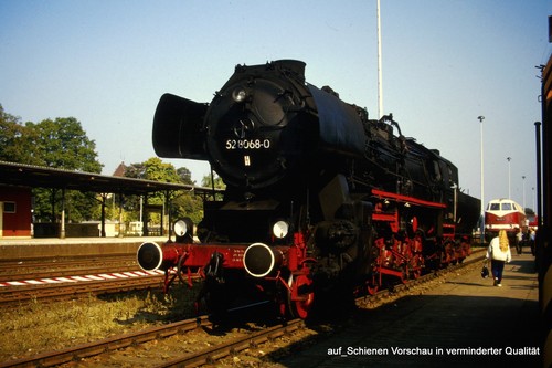 Dia 8068 dampflokomotive - br, 52