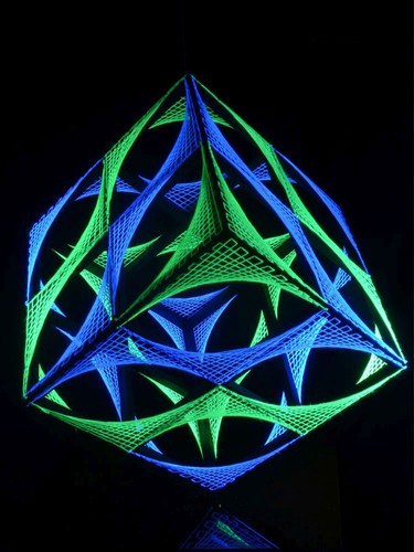55cm string art deko - 3d,