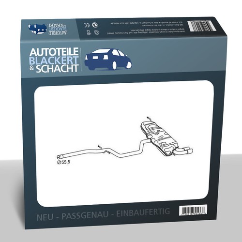 Auspuff endtopf für - auspuff,