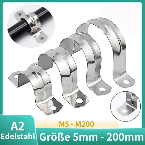 Rohrschelle v2a edelstahl - rohrschelle,