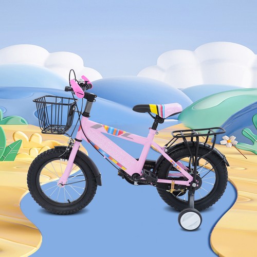 14zoll kinderfahrrad mit korb - mit,