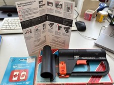 ARIS Elektro Tapetenschere zwei Ersatzklingen RETRO 80-er Jahre altes Werkzeug