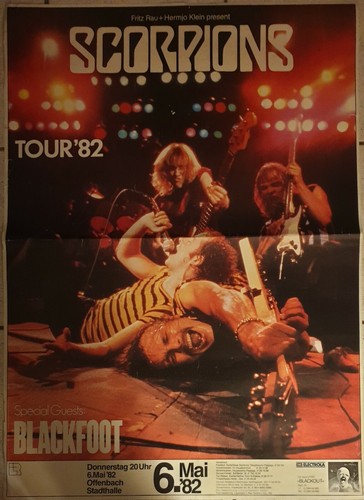 Scorpions 1982 offenbach - offenbach,