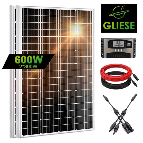 Gliese 600w 12v solarpanel - 600w,