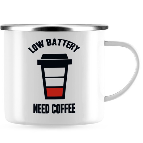 Low battery need coffee - battery,,
