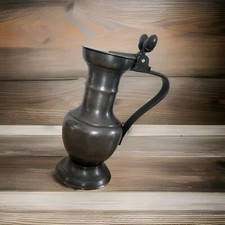 Alte seltene Zinn Kanne