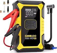 GOOLOO A3 Jump Starter with Air Compressor 3000A Portable Car Battery Booster