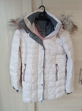 Mantel, Damenmantel, Daunenmantel Gr. 38 / M  S. Oliver cremeweiß
