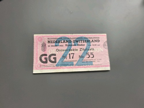Altes ticket 1953 - altes,