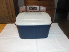 Tupperware Schatzkiste Schatztruhe  blau 7,3l mit Einsatz
