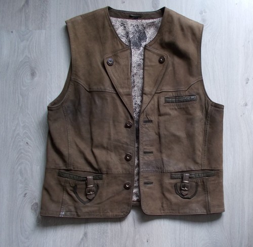 Wildleder weste herren - weste, in