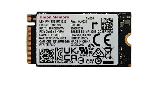 128gb ssd nvme union - ssd,