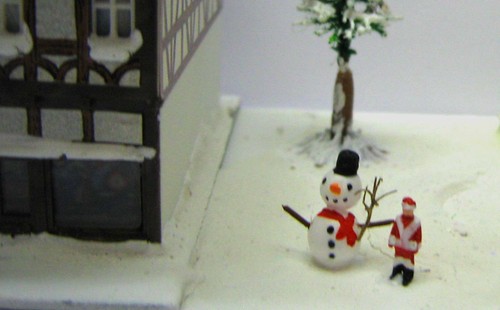 Schneemann weihnachtsmann - schneemann,