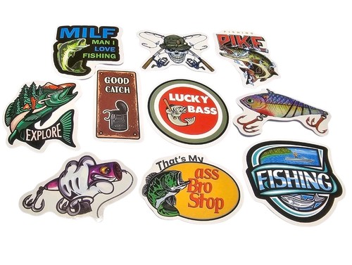 Angel sticker set tacklebox - sticker,