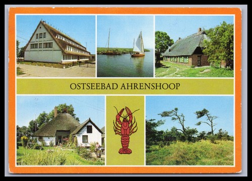 Ansichtskarte ostseebad - ansichtskarte,