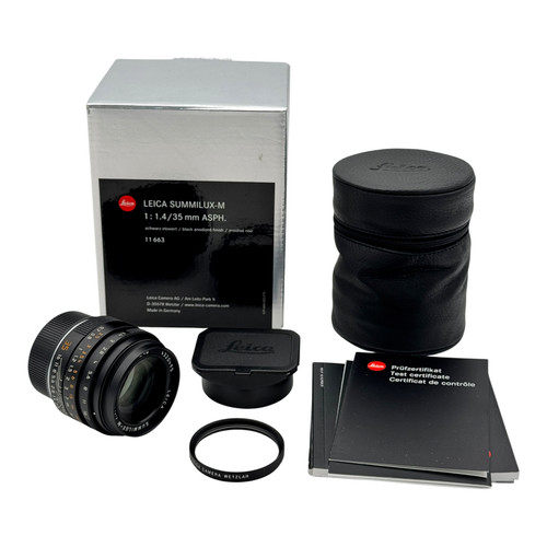 Leica summilux 35 mm - 1:1.4, /