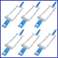 6x Schneekette Anfahrhilfe