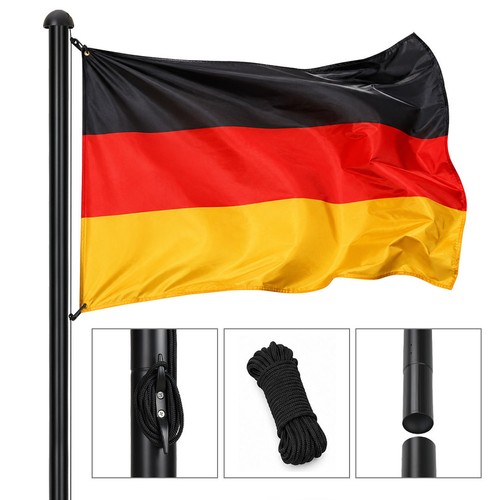 Fahnenmast alu fahnenstange - fahnenmast,