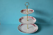 zauberhafte dreistöckige Etagere Teller Seltmann Weiden Patricia Rosa Ranke