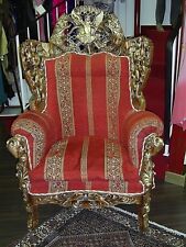 prachtvolle Sessel Garniture Unikat Barock Rokoko Diana Göttin der Jagd imposant