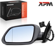 Außenspiegel Links Asphärisch Beheizbar Manuell einklappbar für VW Polo 6N2