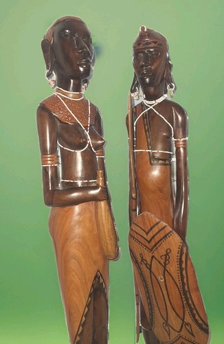 Afrikanische figuren wohl - afrikanische,