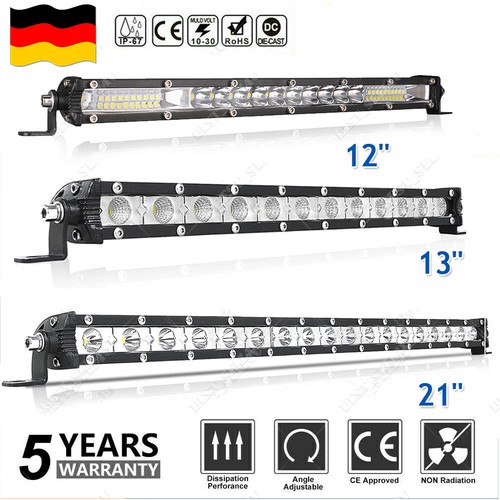 21 led lichtbalken - 12'', 21''
