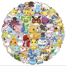 50 Pokémon Sticker Set