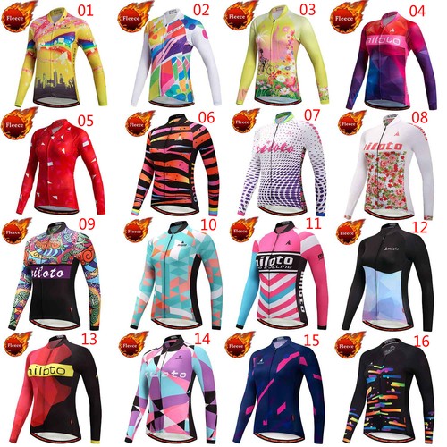 Miloto damen radtrikot thermo - radtrikot,