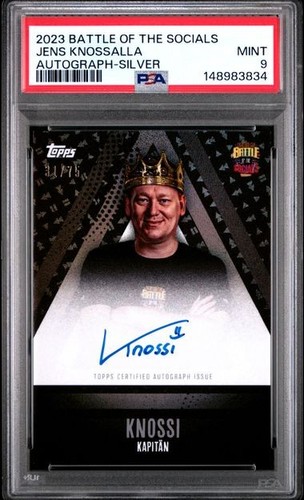 Knossi card auto - /75,
