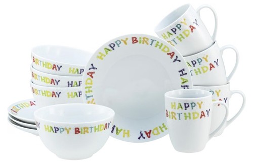 Creatable happy birthday 12tlg - creatable,