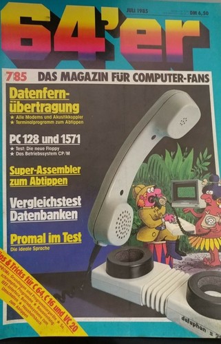64er juli 1985 - 64er, 07/85