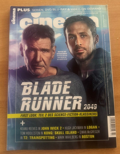 Cinema filmmagazin heft - cinema,