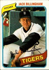 Jack Billingham - 1980 Topps -